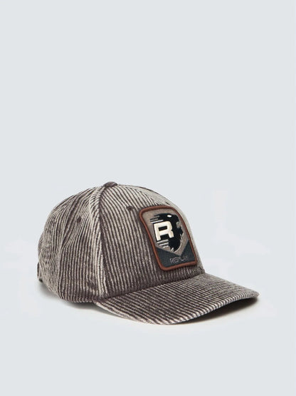 GORRA DE BÉISBOL DE PANA CON PARCHE - GRIS - REPLAY | AX006H.000.A7243T