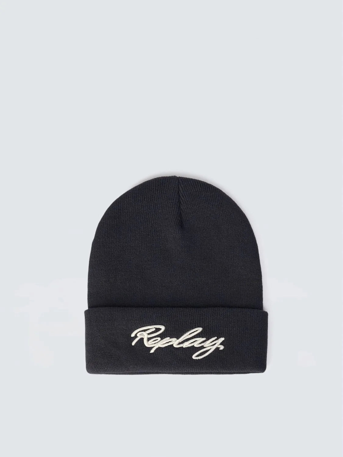GORRO CON LOGOTIPO BORDADO - AZUL MARINO - REPLAY | AX006O.000.A7243Q