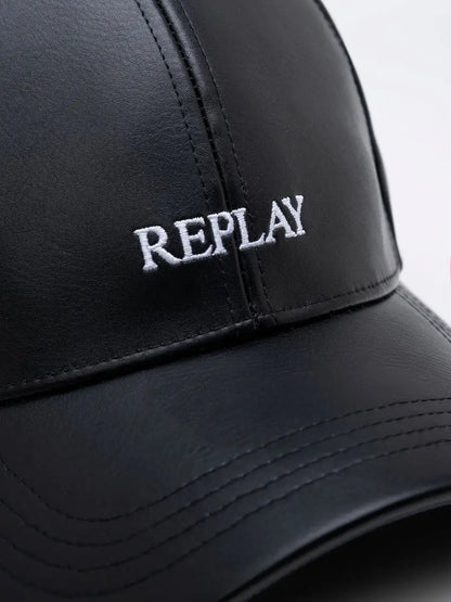 GORRA VINTAGE CON INSCRIPCIÓN - NEGRO - REPLAY | AX4331.000.A0504D