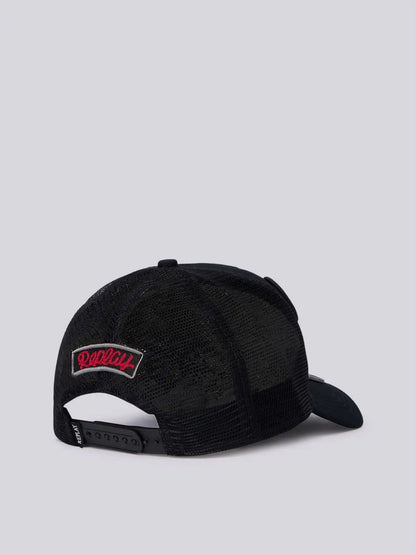 GORRA CON PARCHE Y ESTAMPADO VINTAGE - NEGRO - REPLAY | AX4345.000.A0113