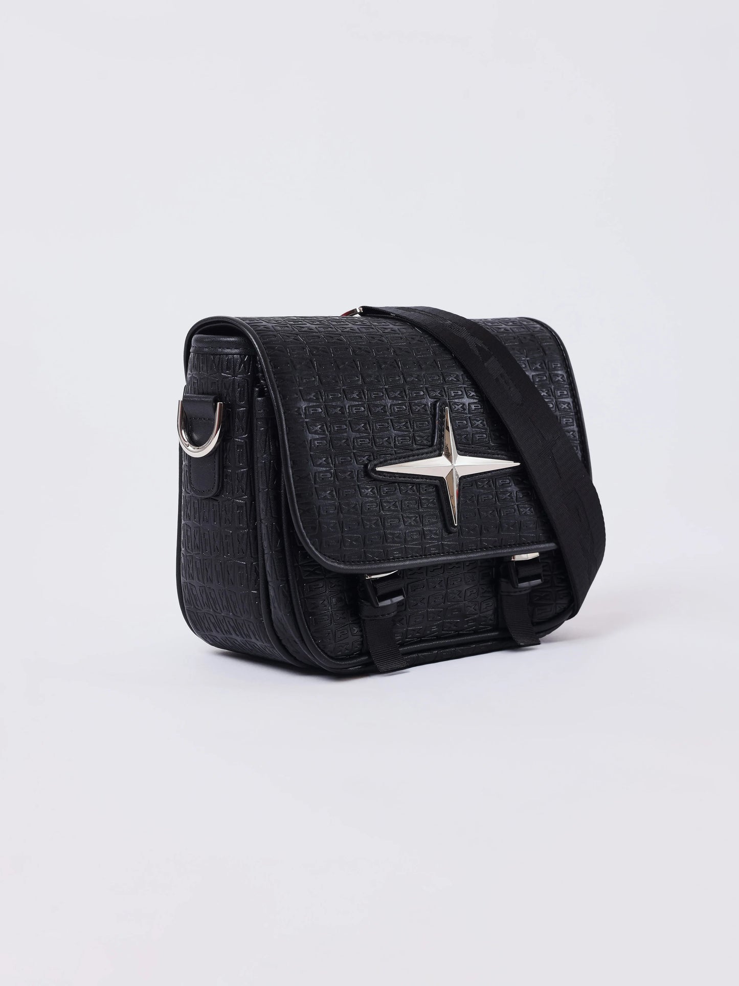 BANDOLERA BOLSO CROSSBODY MONOGRAMA - NEGRO - PROJECT X PARIS | B2612_BK