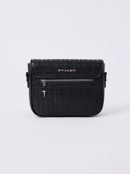 BANDOLERA BOLSO CROSSBODY MONOGRAMA - NEGRO - PROJECT X PARIS | B2612_BK
