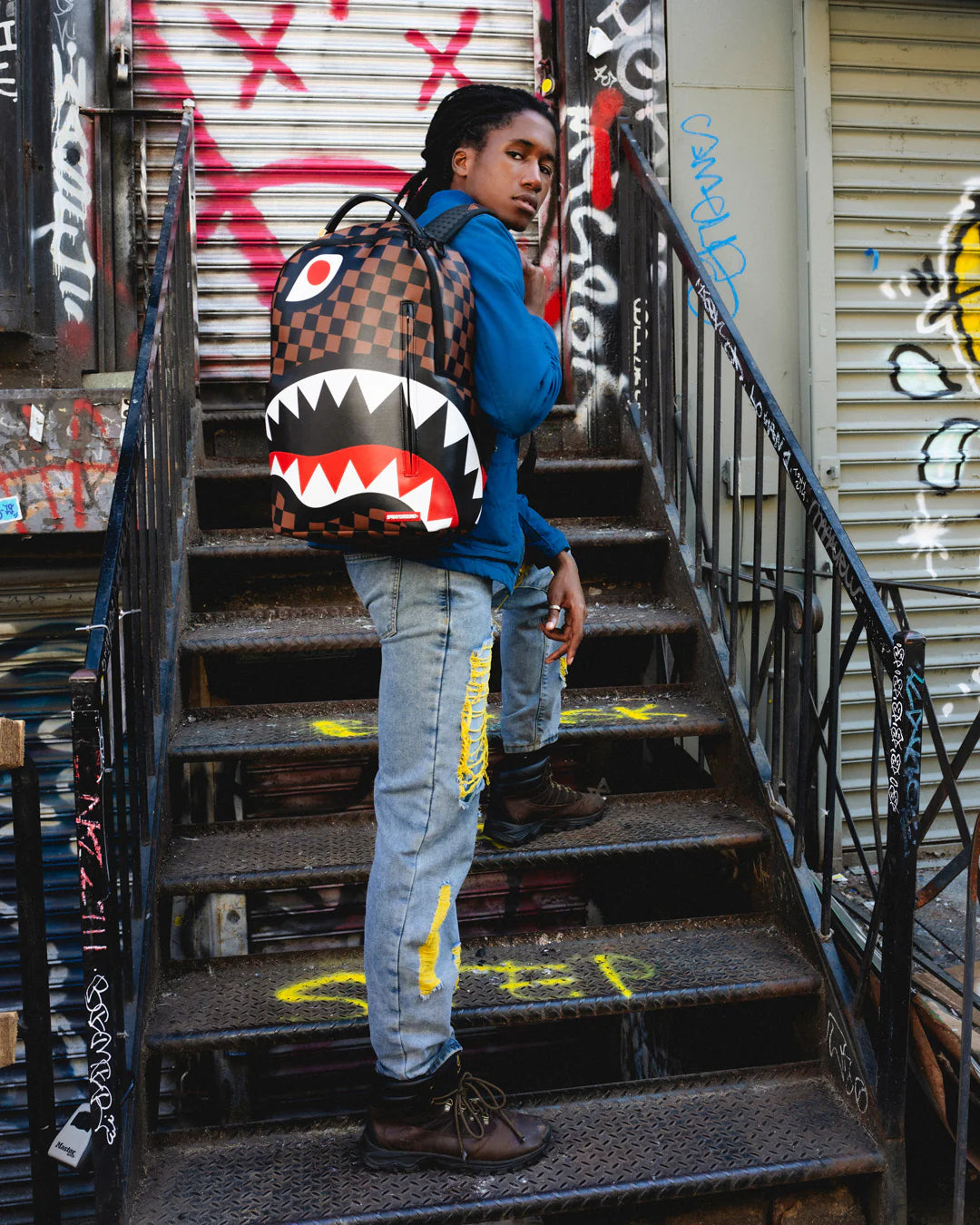 MOCHILA THE HANGOVER SHARK - MARRÓN - SPRAYGROUND | 910B5788NSZ