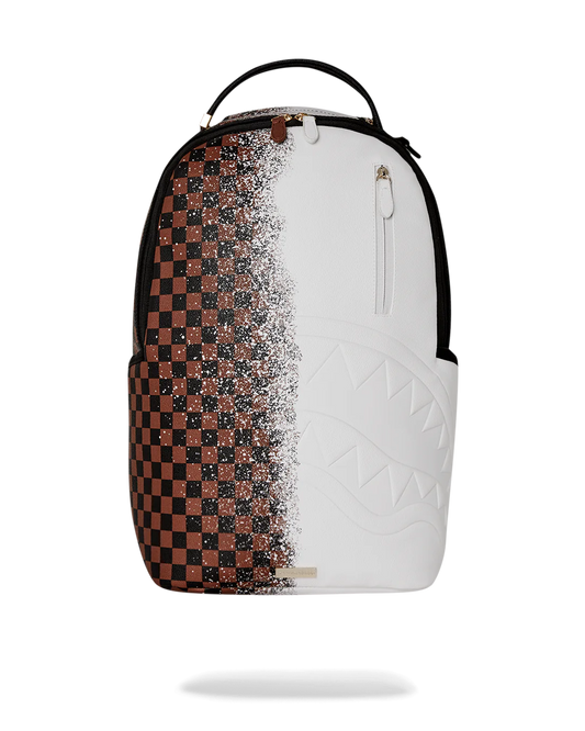 MOCHILA SPRAYSHARKS WORLDWIDE - MARRON/BLANCO - SPRAYGROUND | 910B6128NSZ