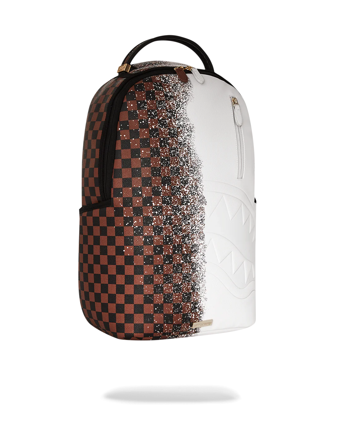 MOCHILA SPRAYSHARKS WORLDWIDE - MARRON/BLANCO - SPRAYGROUND | 910B6128NSZ