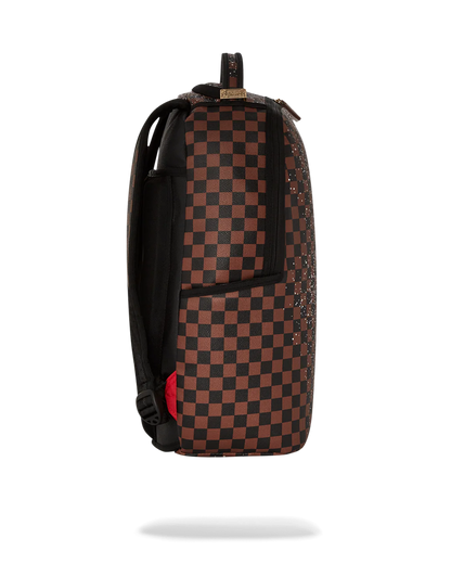 MOCHILA SPRAYSHARKS WORLDWIDE - MARRON/BLANCO - SPRAYGROUND | 910B6128NSZ