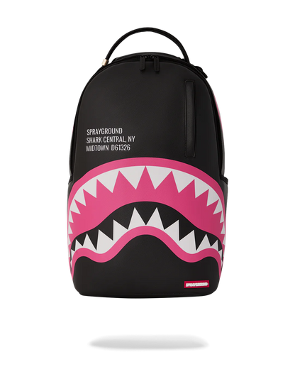 MOCHILA SHARK CENTRAL SORBET - NEGRO - SPRAYGROUND | 910B6362NSZ