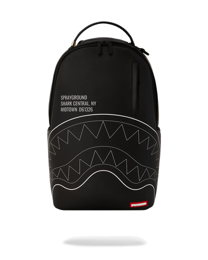 SHARK CENTRAL OUT THE LINE DLXSV BACKPACK - BLACK - 910B6366NSZ