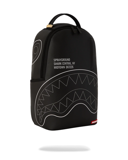 SHARK CENTRAL OUT THE LINE DLXSV BACKPACK - BLACK - 910B6366NSZ