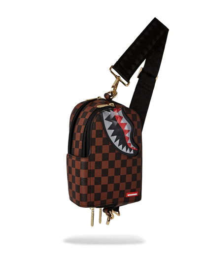 BOLSA SLING LENTICULAR EFFECTS BACKPACK - MARRON - SPRAYGROUND | 910B6521NSZ