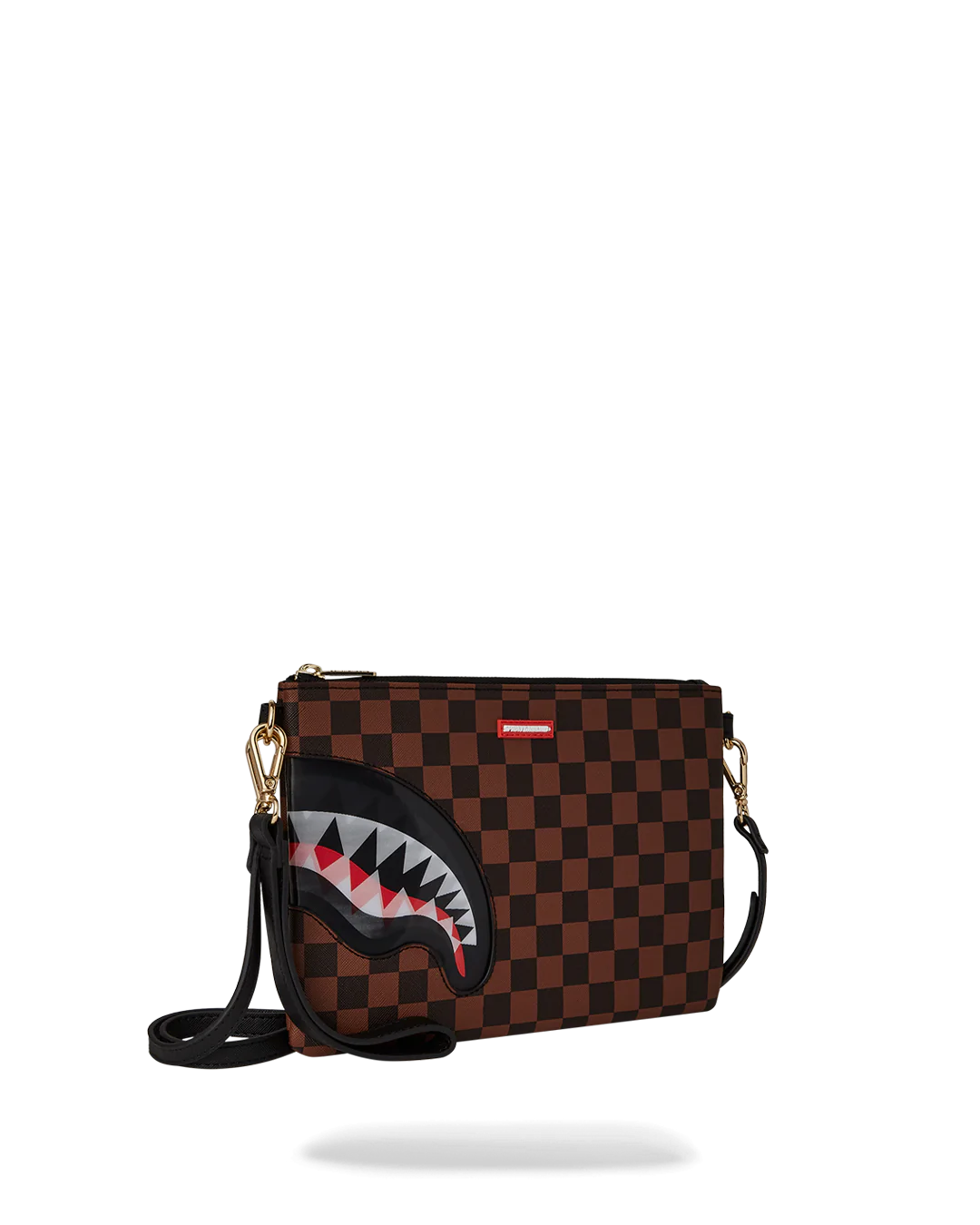 BOLSO POCHETTE CONVERTIBLE BANDOLERA LENTICULAR EFFECTS CROSSOVER CLUTCH - MARRON - SPRAYGROUND | 910B6524NSZ