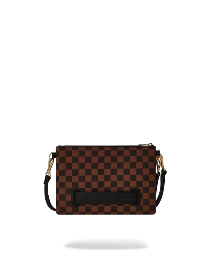 BOLSO POCHETTE CONVERTIBLE BANDOLERA LENTICULAR EFFECTS CROSSOVER CLUTCH - MARRON - SPRAYGROUND | 910B6524NSZ