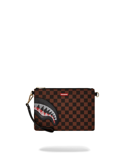 BOLSO POCHETTE CONVERTIBLE BANDOLERA LENTICULAR EFFECTS CROSSOVER CLUTCH - MARRON - SPRAYGROUND | 910B6524NSZ