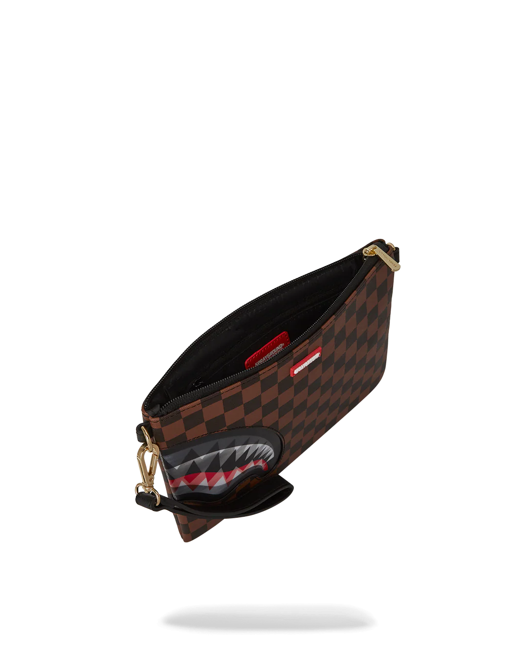 BOLSO POCHETTE CONVERTIBLE BANDOLERA LENTICULAR EFFECTS CROSSOVER CLUTCH - MARRON - SPRAYGROUND | 910B6524NSZ