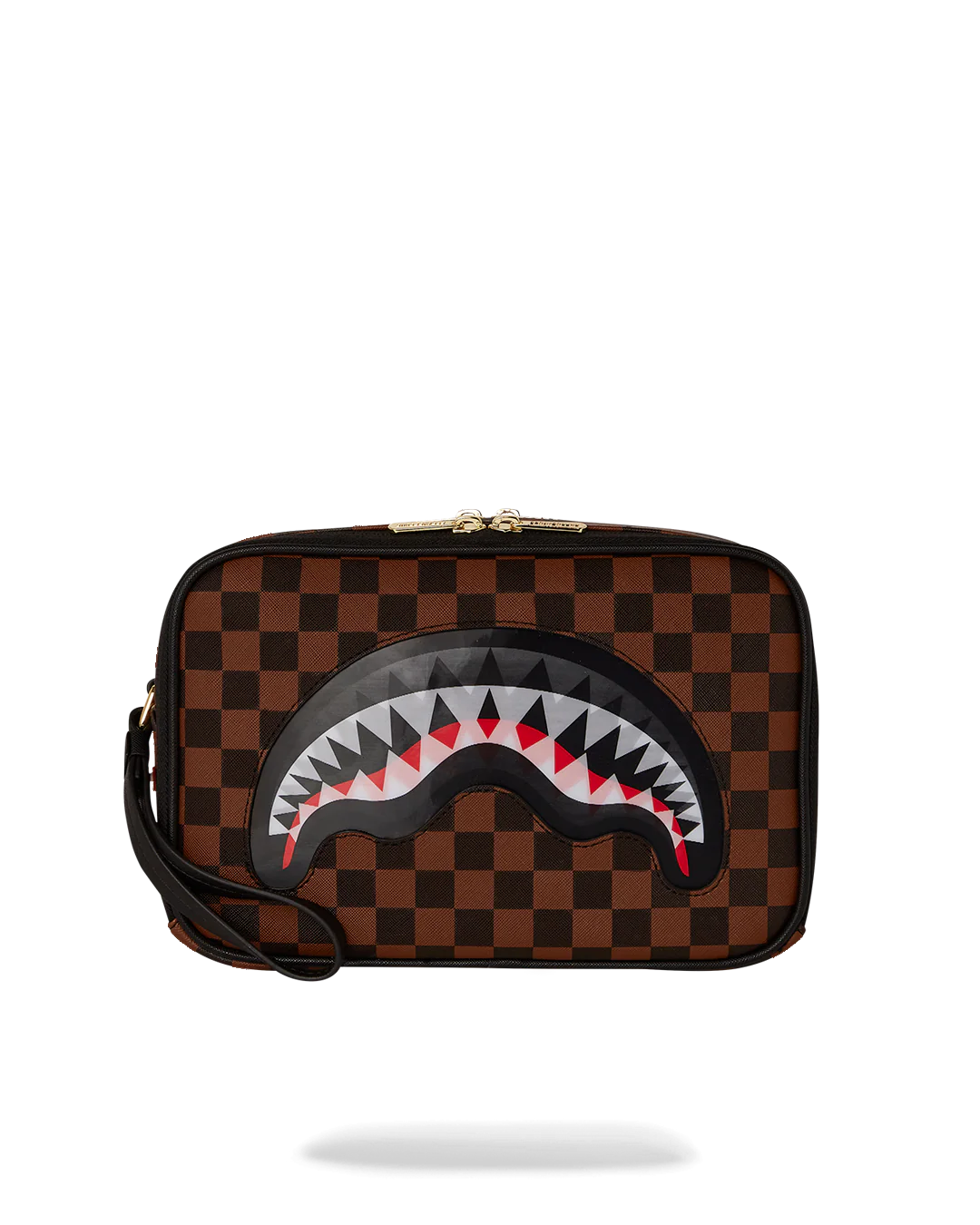 NECESER POCHETTE LENTICULAR EFFECTS BRICKSIDE TOILETRY BAG - MARRON - SPRAYGROUND | 910B6525NSZ