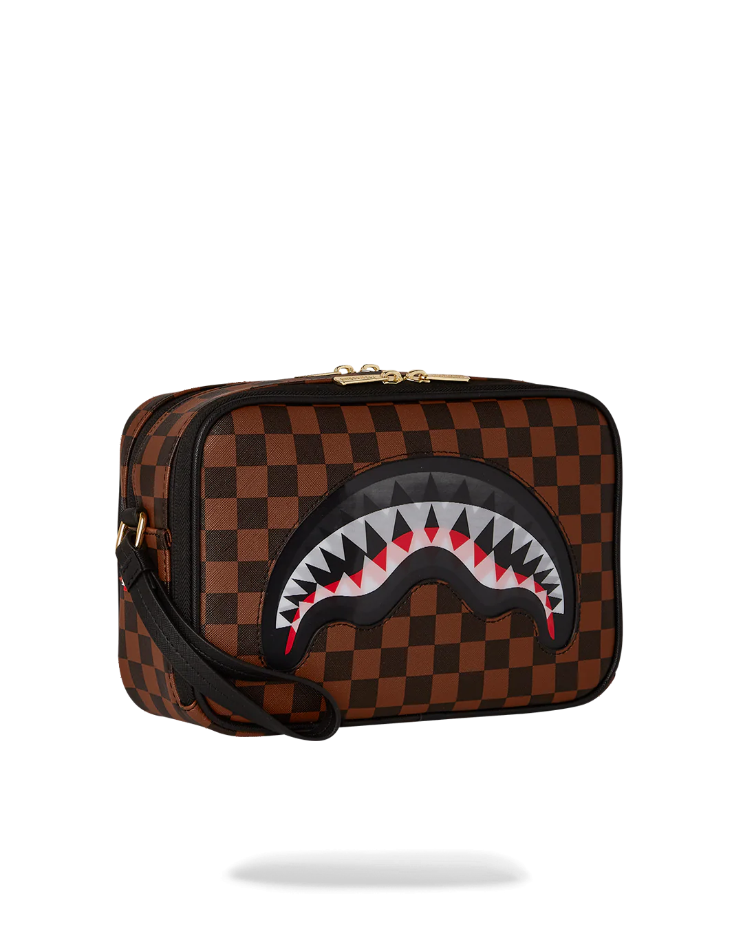 NECESER POCHETTE LENTICULAR EFFECTS BRICKSIDE TOILETRY BAG - MARRON - SPRAYGROUND | 910B6525NSZ