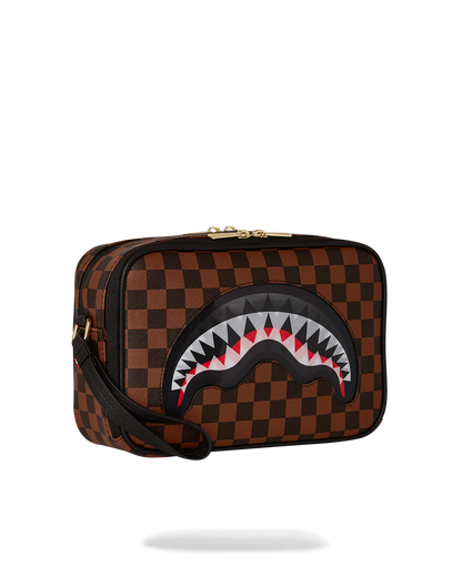 NECESER POCHETTE LENTICULAR EFFECTS BRICKSIDE TOILETRY BAG - MARRON - SPRAYGROUND | 910B6525NSZ