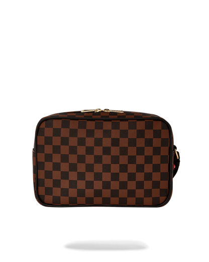 NECESER POCHETTE LENTICULAR EFFECTS BRICKSIDE TOILETRY BAG - MARRON - SPRAYGROUND | 910B6525NSZ