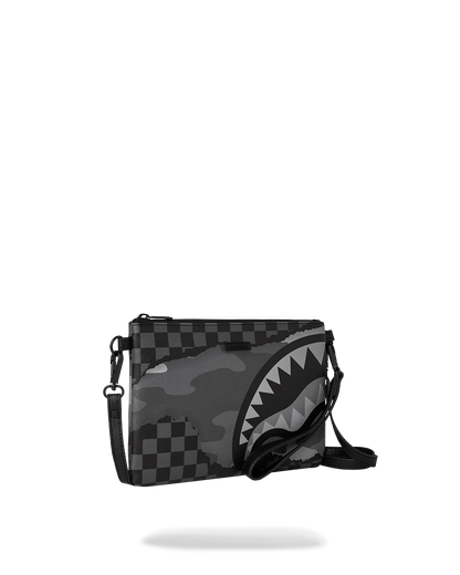 BOLSO POCHETTE CONVERTIBLE BANDOLERA 3AM RIPTIDE CROSSOVER CLUTCH - NEGRO - SPRAYGROUND | 910B6582NSZ