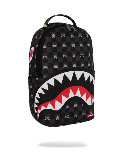 MOCHILA GRAY PEEKING CHARACTER CHECK BACKPACK - NEGRO - SPRAYGROUND | 910B8872NSZ