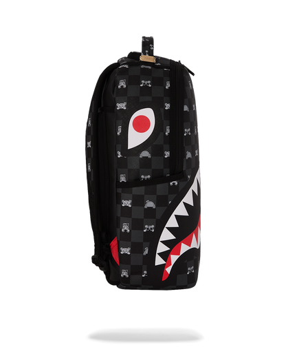MOCHILA GRAY PEEKING CHARACTER CHECK BACKPACK - NEGRO - SPRAYGROUND | 910B8872NSZ