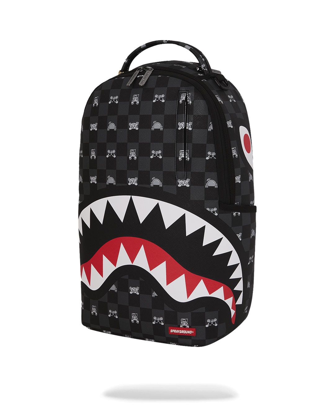 MOCHILA GRAY PEEKING CHARACTER CHECK BACKPACK - NEGRO - SPRAYGROUND | 910B8872NSZ