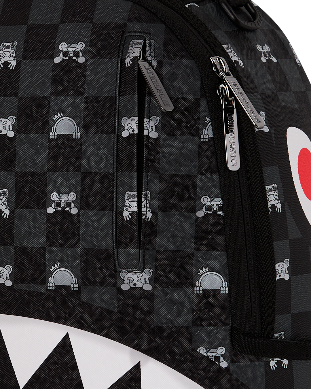 MOCHILA GRAY PEEKING CHARACTER CHECK BACKPACK - NEGRO - SPRAYGROUND | 910B8872NSZ