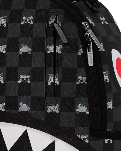 MOCHILA GRAY PEEKING CHARACTER CHECK BACKPACK - NEGRO - SPRAYGROUND | 910B8872NSZ