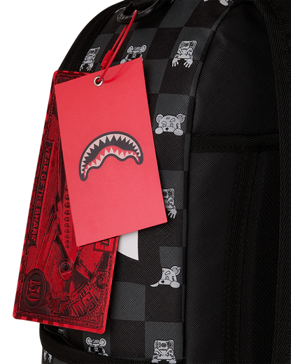 MOCHILA GRAY PEEKING CHARACTER CHECK BACKPACK - NEGRO - SPRAYGROUND | 910B8872NSZ
