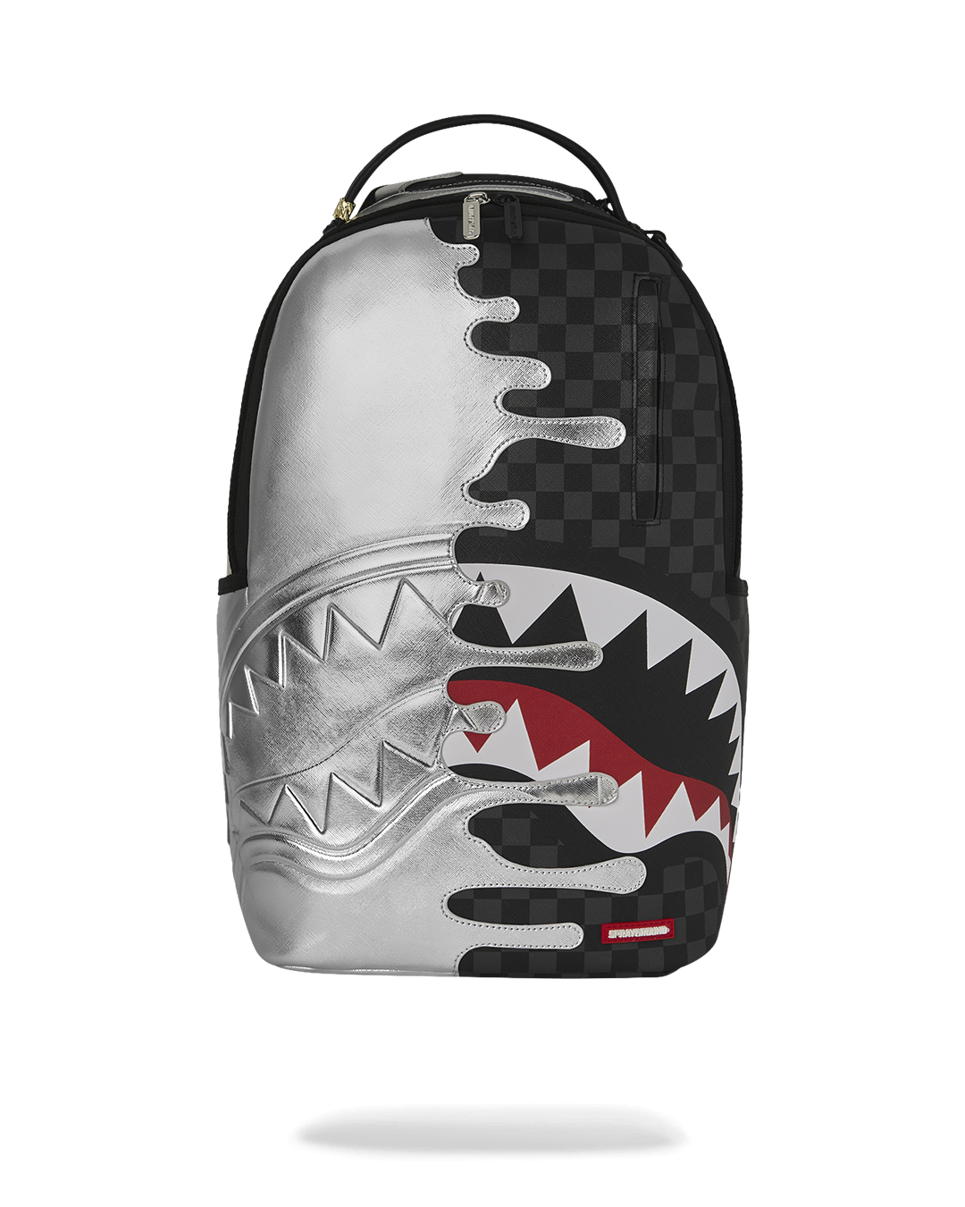 MOCHILA SILVER SIDE DRIP BACKPACK - NEGRO/GRIS - SPRAYGROUND | 910B8940NSZ