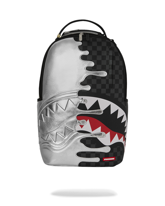 MOCHILA SILVER SIDE DRIP BACKPACK - NEGRO/GRIS - SPRAYGROUND | 910B8940NSZ