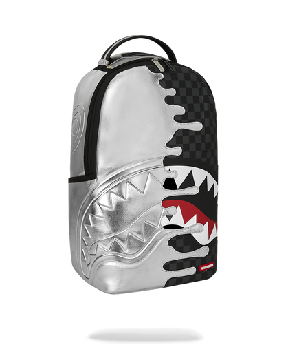 MOCHILA SILVER SIDE DRIP BACKPACK - NEGRO/GRIS - SPRAYGROUND | 910B8940NSZ