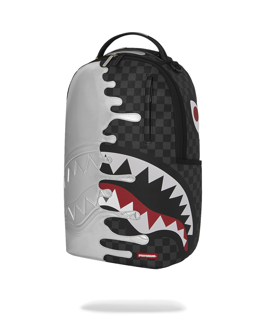 MOCHILA SILVER SIDE DRIP BACKPACK - NEGRO/GRIS - SPRAYGROUND | 910B8940NSZ