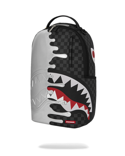 MOCHILA SILVER SIDE DRIP BACKPACK - NEGRO/GRIS - SPRAYGROUND | 910B8940NSZ