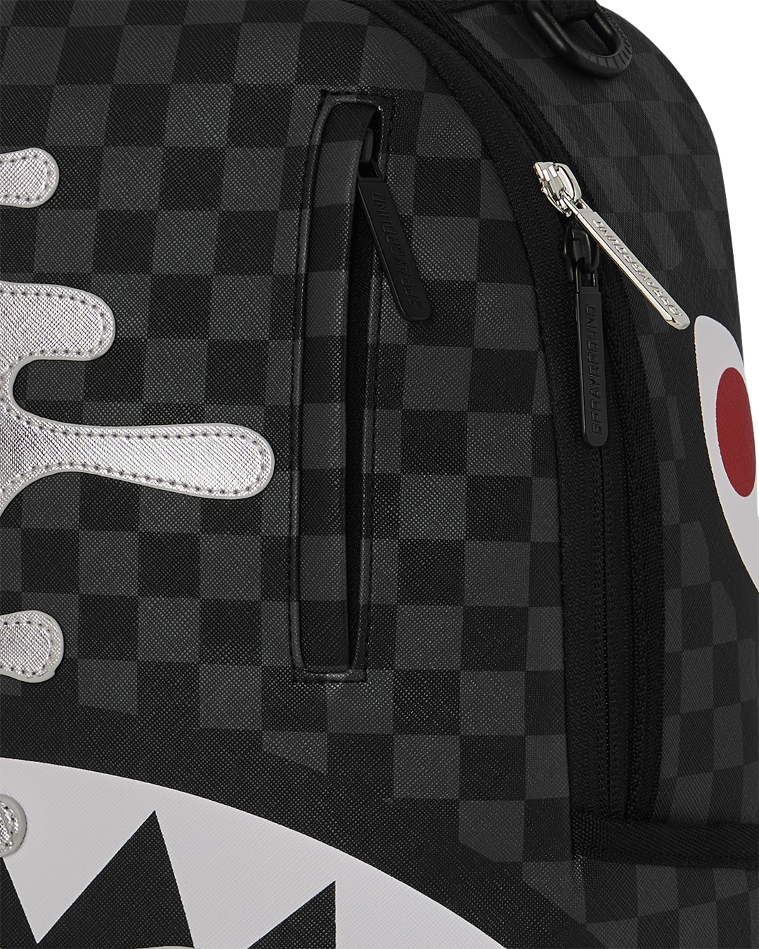 MOCHILA SILVER SIDE DRIP BACKPACK - NEGRO/GRIS - SPRAYGROUND | 910B8940NSZ