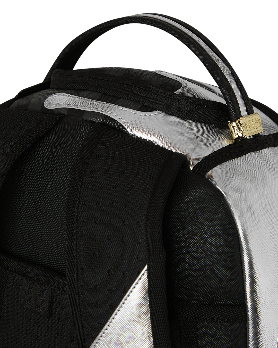 MOCHILA SILVER SIDE DRIP BACKPACK - NEGRO/GRIS - SPRAYGROUND | 910B8940NSZ