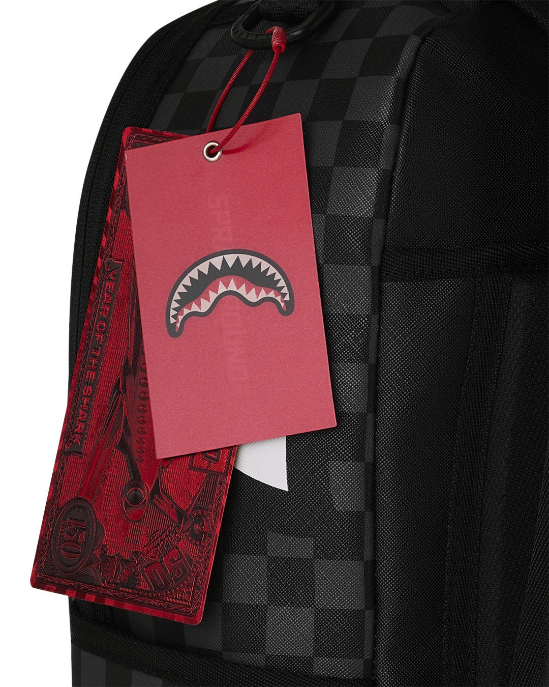 MOCHILA SILVER SIDE DRIP BACKPACK - NEGRO/GRIS - SPRAYGROUND | 910B8940NSZ