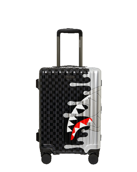 MALETA DE CABINA "SILVER SIDE DRIP" - NEGRO/GRIS - SPRAYGROUND |  910CL308NSZ