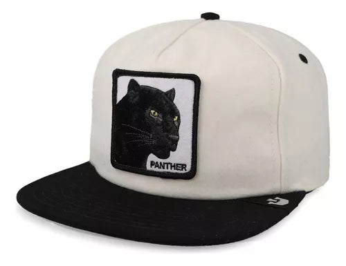 GORRA PLANA PANTERA "PANTHER" - BLANCO - GOORIN BROS THE FARM ANIMALS | 101-1372