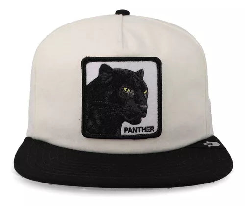 GORRA PLANA PANTERA "PANTHER" - BLANCO - GOORIN BROS THE FARM ANIMALS | 101-1372