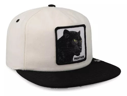 GORRA PLANA PANTERA "PANTHER" - BLANCO - GOORIN BROS THE FARM ANIMALS | 101-1372