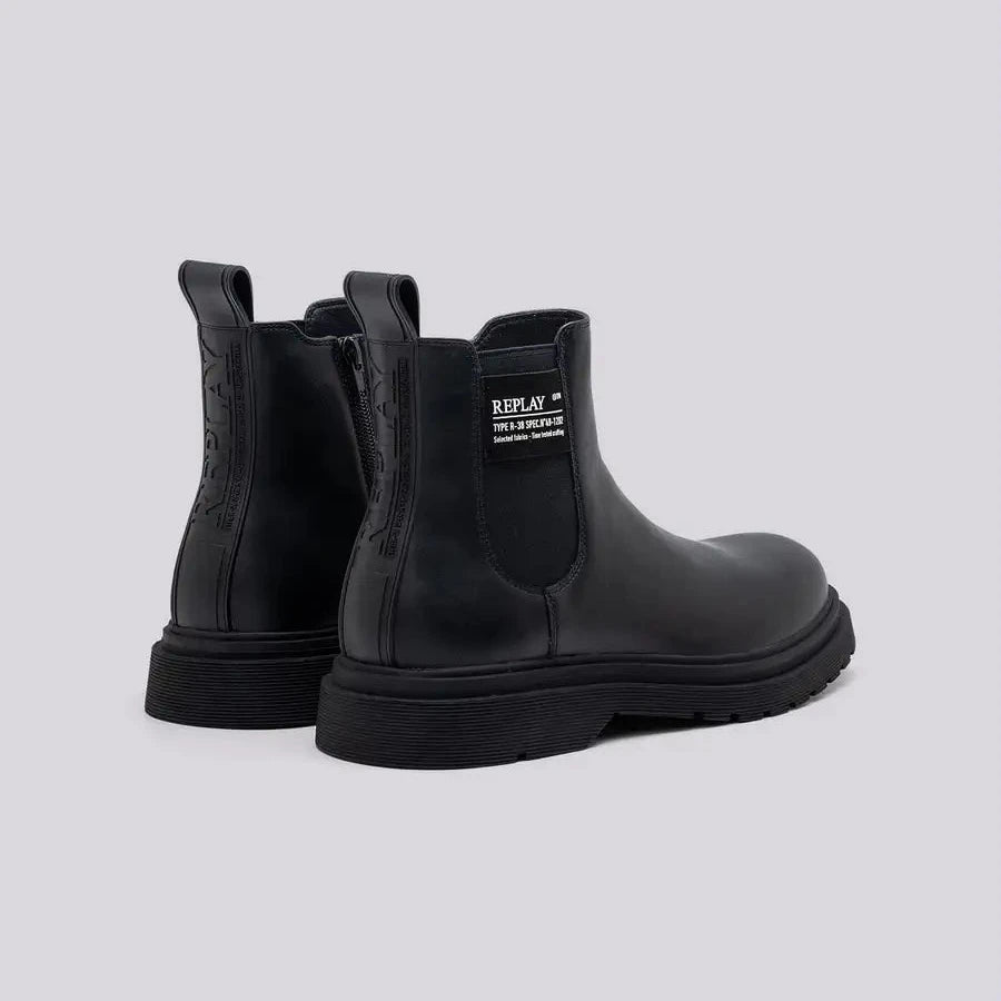 BOTAS CHELSEA "PIERCE" - NEGRO - REPLAY | GMC1H.000.C0004S