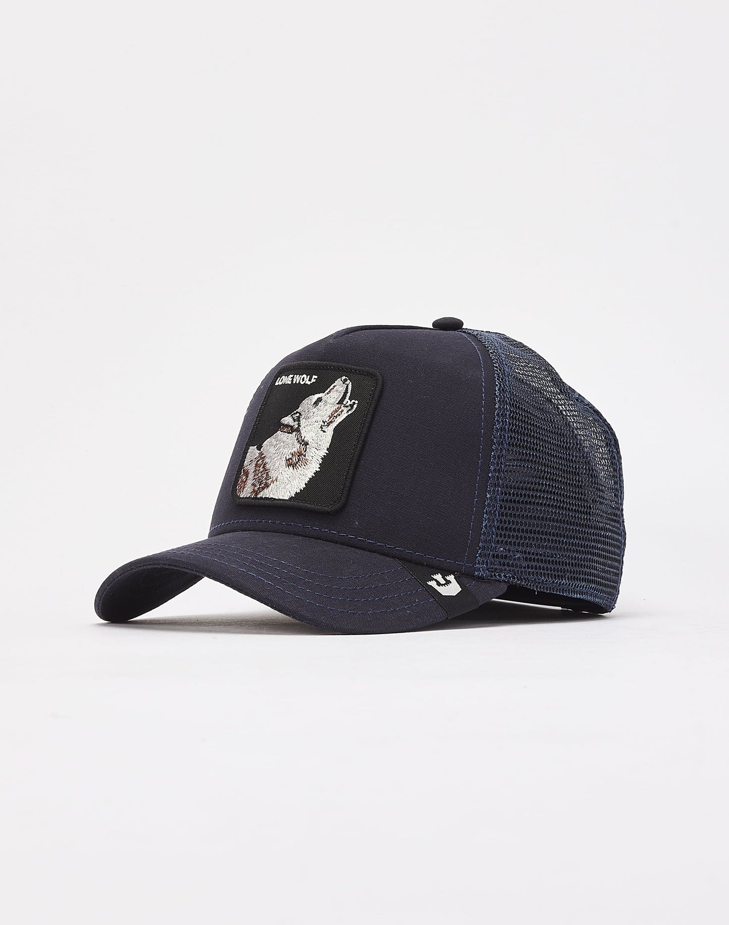 GORRA TRUCKER LOBO "THE LONE WOLF" - AZUL MARINO - GOORIN BROS THE FARM ANIMALS | 101-0389