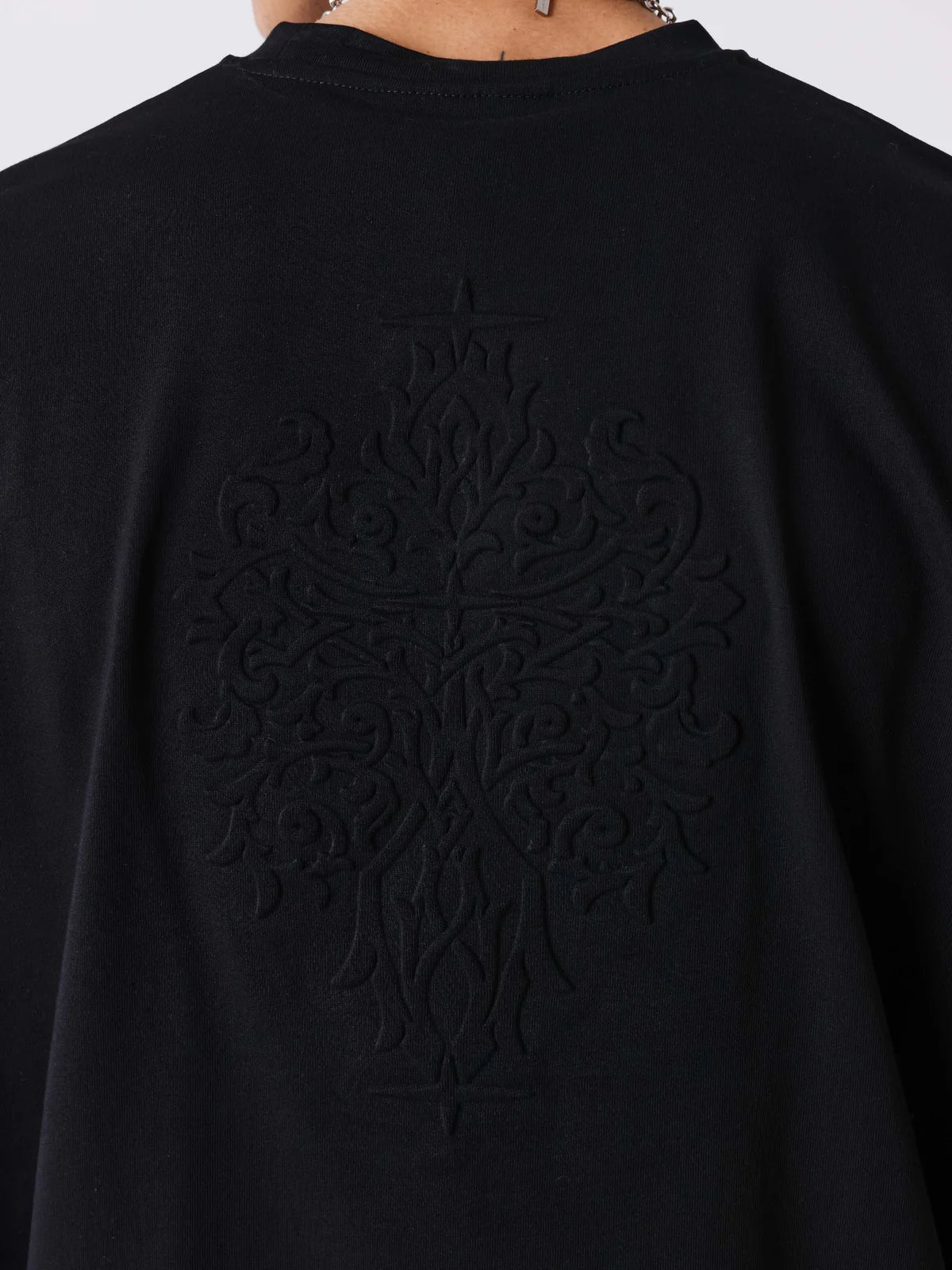 CAMISETA CON RELIEVE - NEGRO - PROJECT X PARIS | 2611143_BK