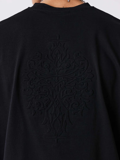 CAMISETA CON RELIEVE - NEGRO - PROJECT X PARIS | 2611143_BK