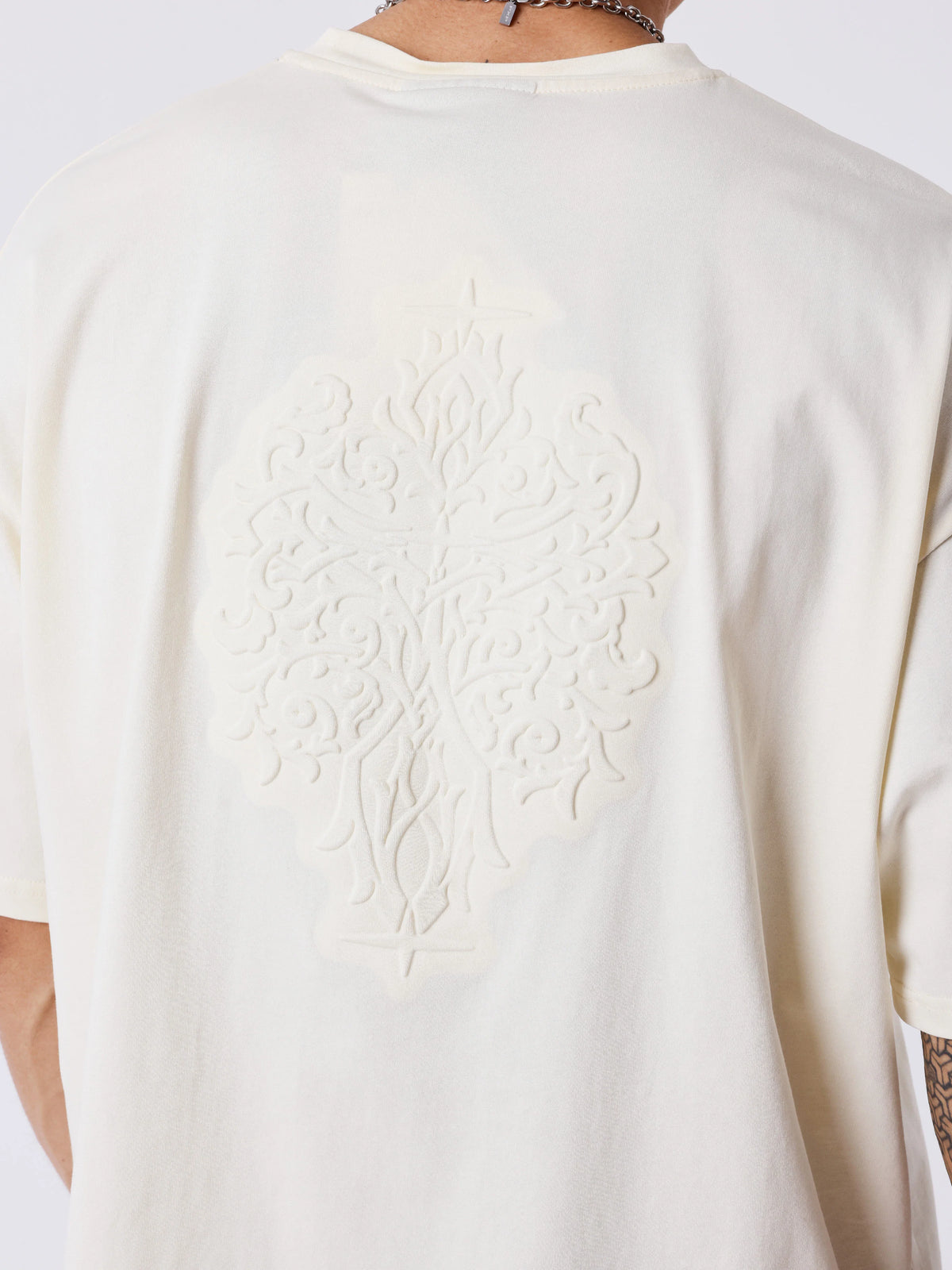 CAMISETA CON RELIEVE - BEIGE - PROJECT X PARIS | 2611143_CC