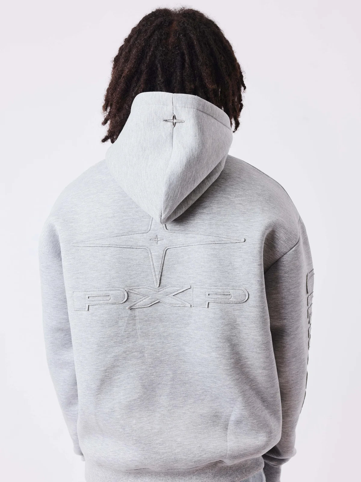 SUDADERA CON CAPUCHA NEOPRENO OUTSIDER - GRIS - PROJECT X PARIS | PXP-2622331_GC
