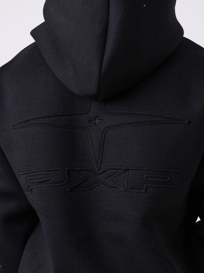 SUDADERA CON CAPUCHA NEOPRENO OUTSIDER - NEGRO - PROJECT X PARIS | PXP-2622331_BK