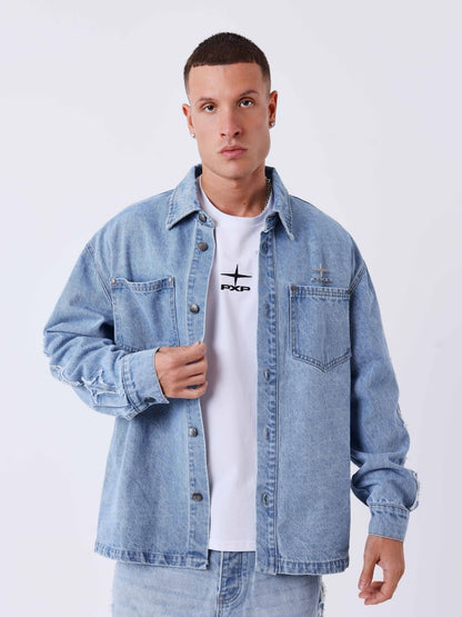 SOBRECAMISA DENIM POLARIS   - JEANS - PROJECT X PARIS | 2693130_JMC