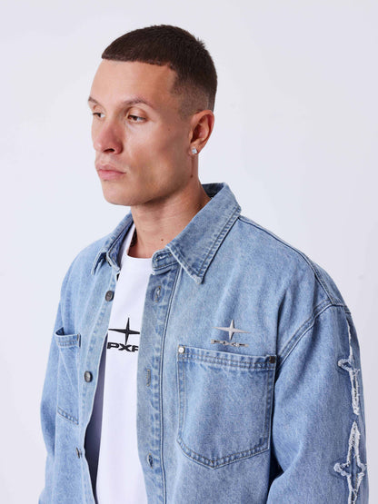 SOBRECAMISA DENIM POLARIS   - JEANS - PROJECT X PARIS | 2693130_JMC